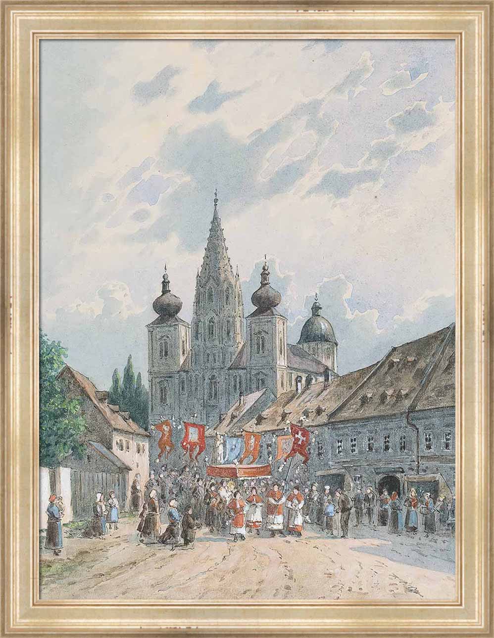 Corpus Christi Procession in Maria Zell | Paper
