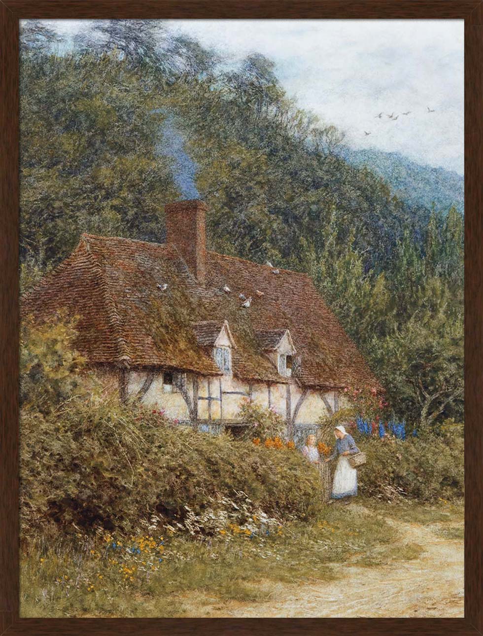 A Cottage Near Witley | Paper
