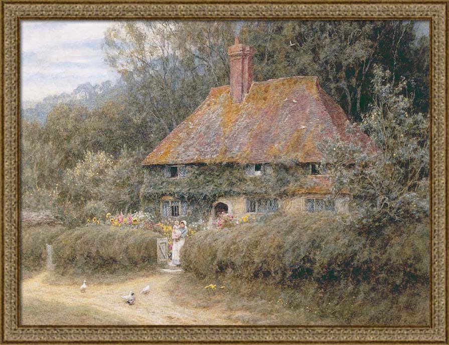 A Country Cottage | Paper