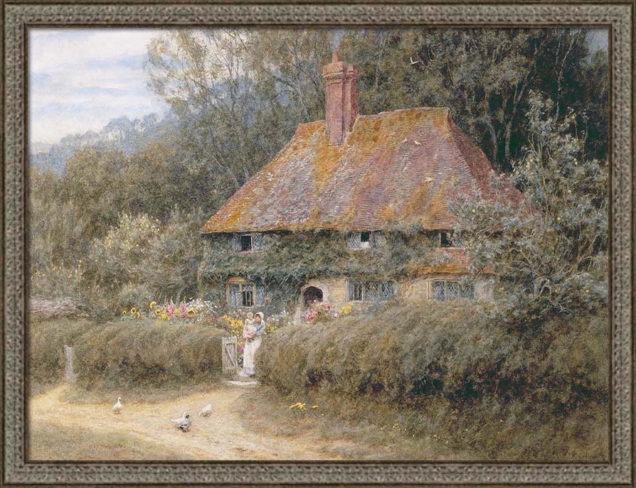 A Country Cottage | Paper