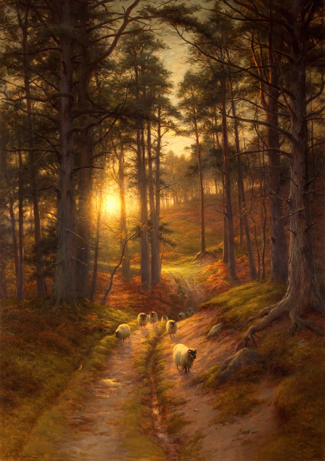 Evening in the Woods | Paper