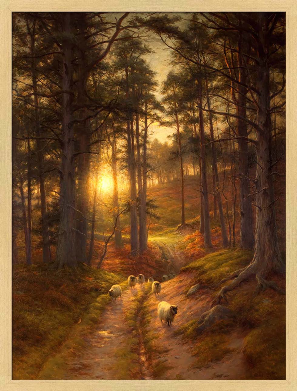 Evening in the Woods | Paper