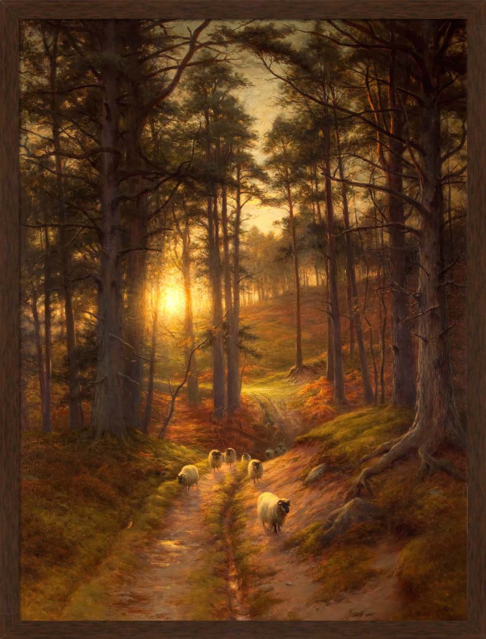 Evening in the Woods | Paper