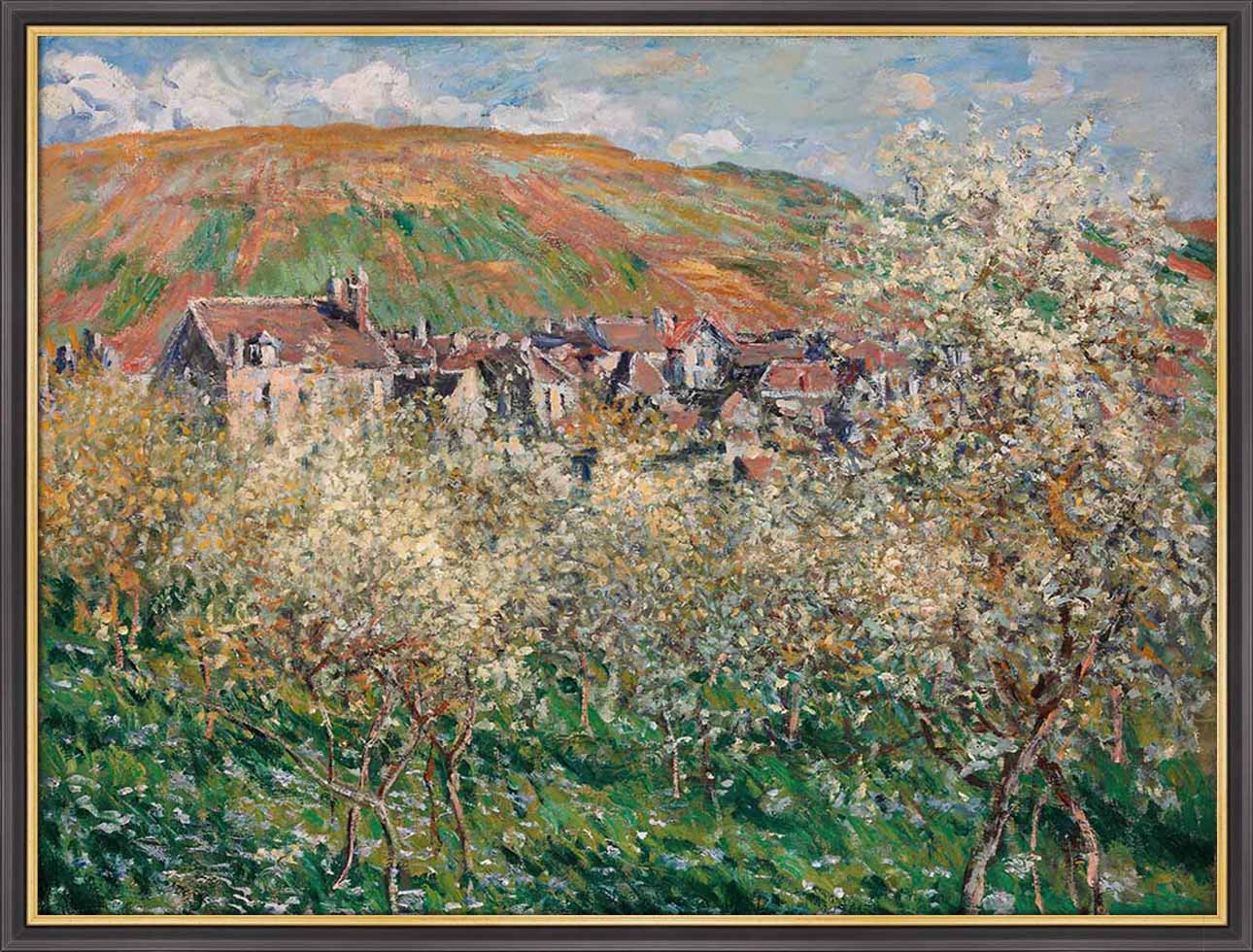 Plum Trees in Blossom | Paper
