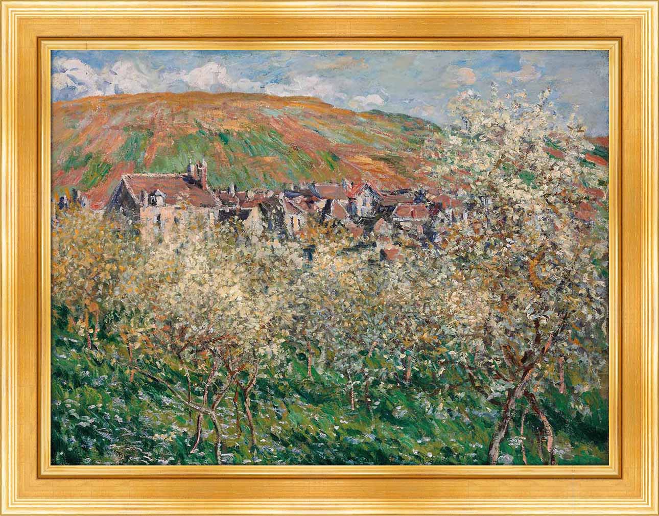 Plum Trees in Blossom | Paper