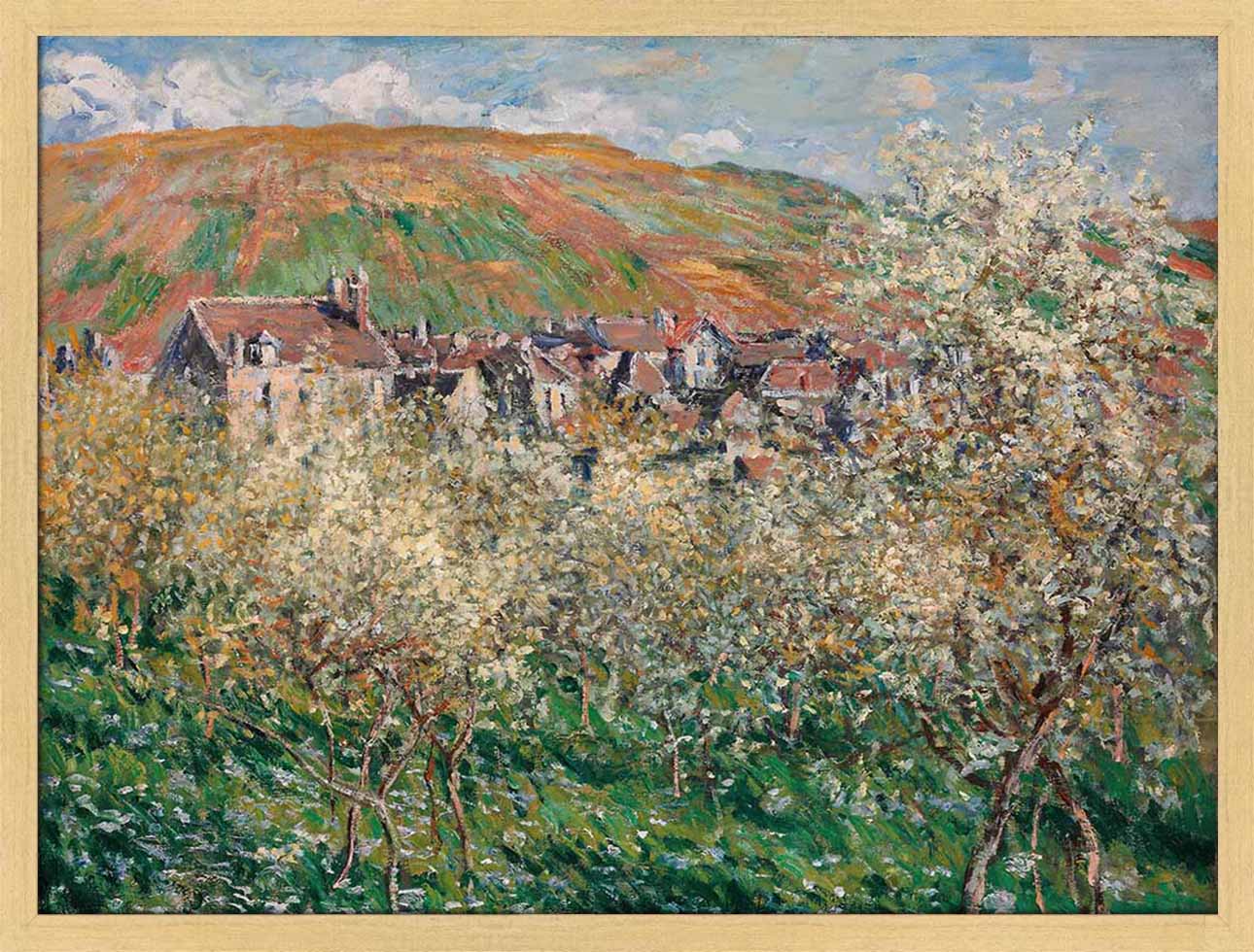 Plum Trees in Blossom | Paper