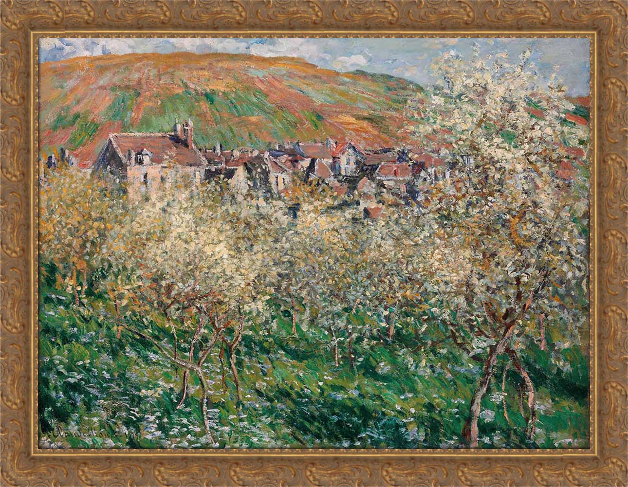 Plum Trees in Blossom | Paper