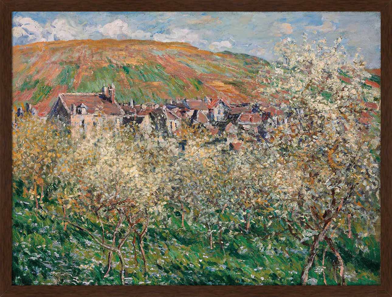 Plum Trees in Blossom | Paper
