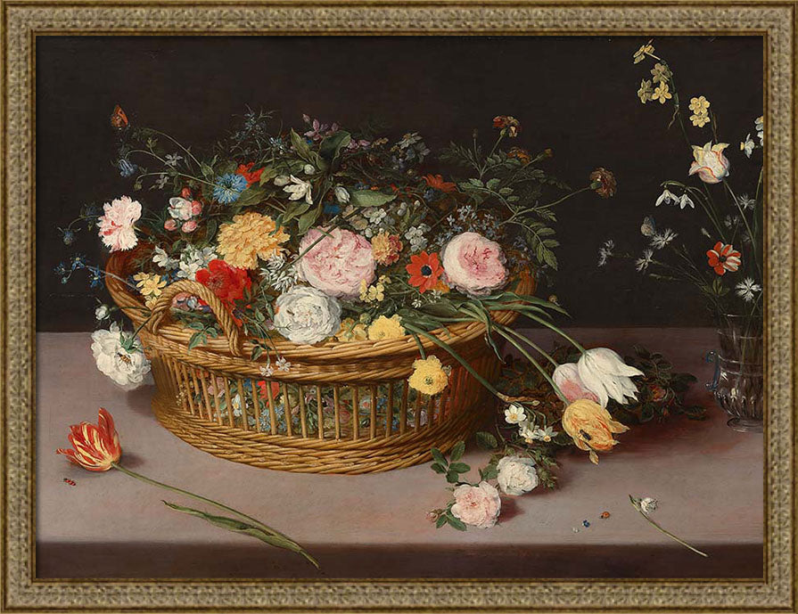 Flowers in a Basket | Paper