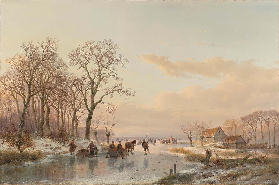 A Frozen Canal | Paper