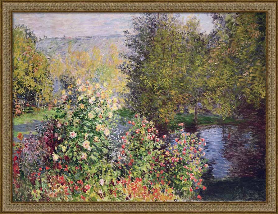 A Corner of the Garden at Montgeron | Paper