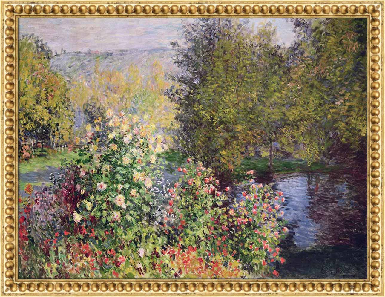 A Corner of the Garden at Montgeron | Paper