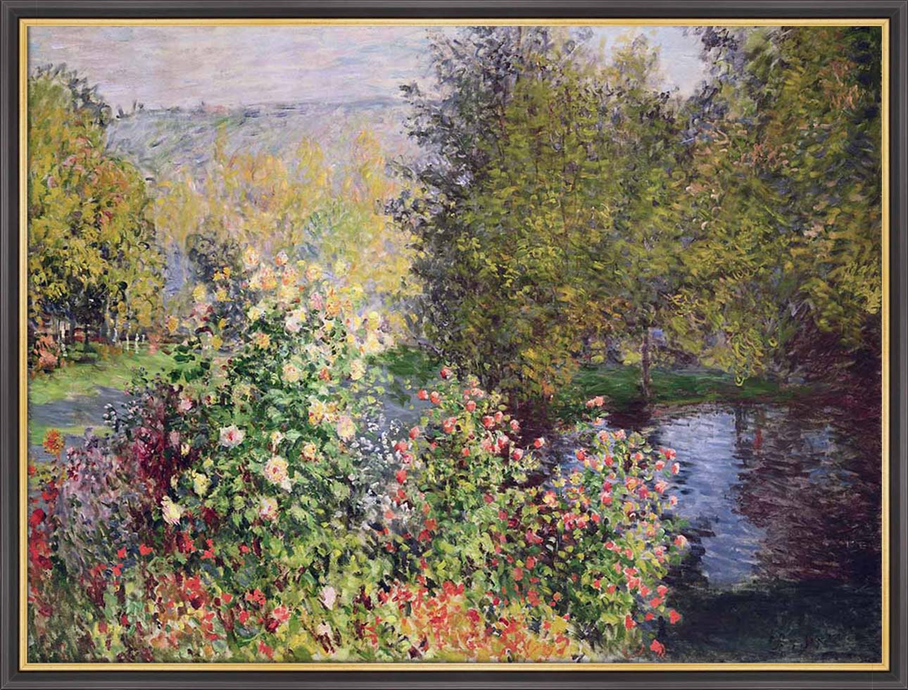 A Corner of the Garden at Montgeron | Paper