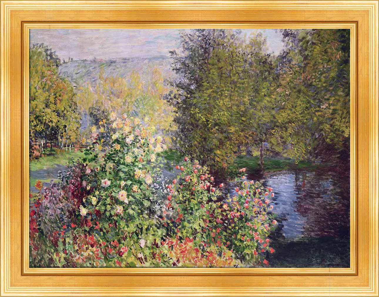 A Corner of the Garden at Montgeron | Paper