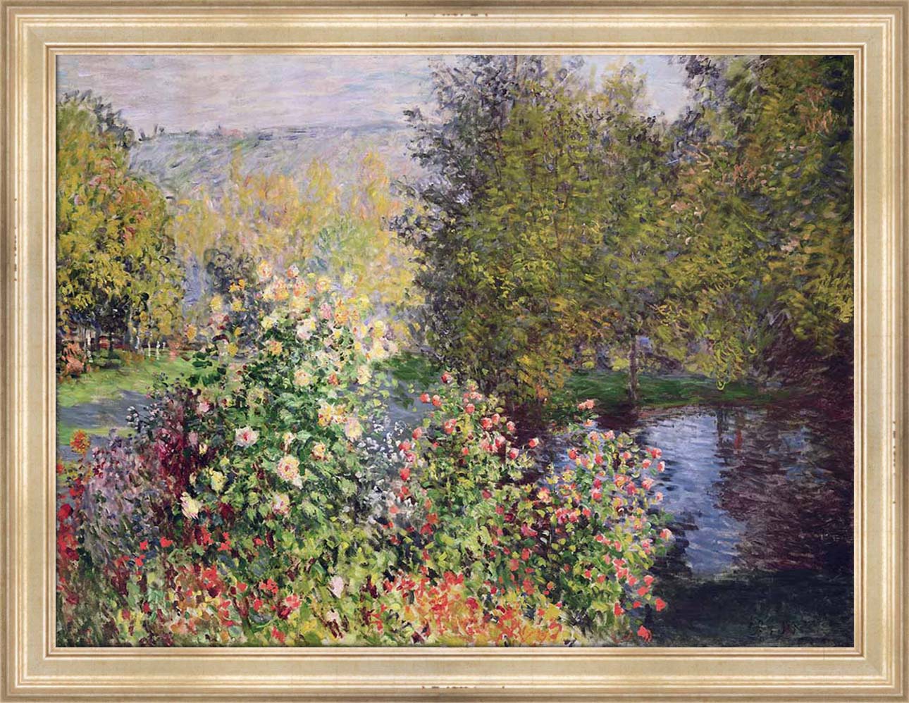 A Corner of the Garden at Montgeron | Paper