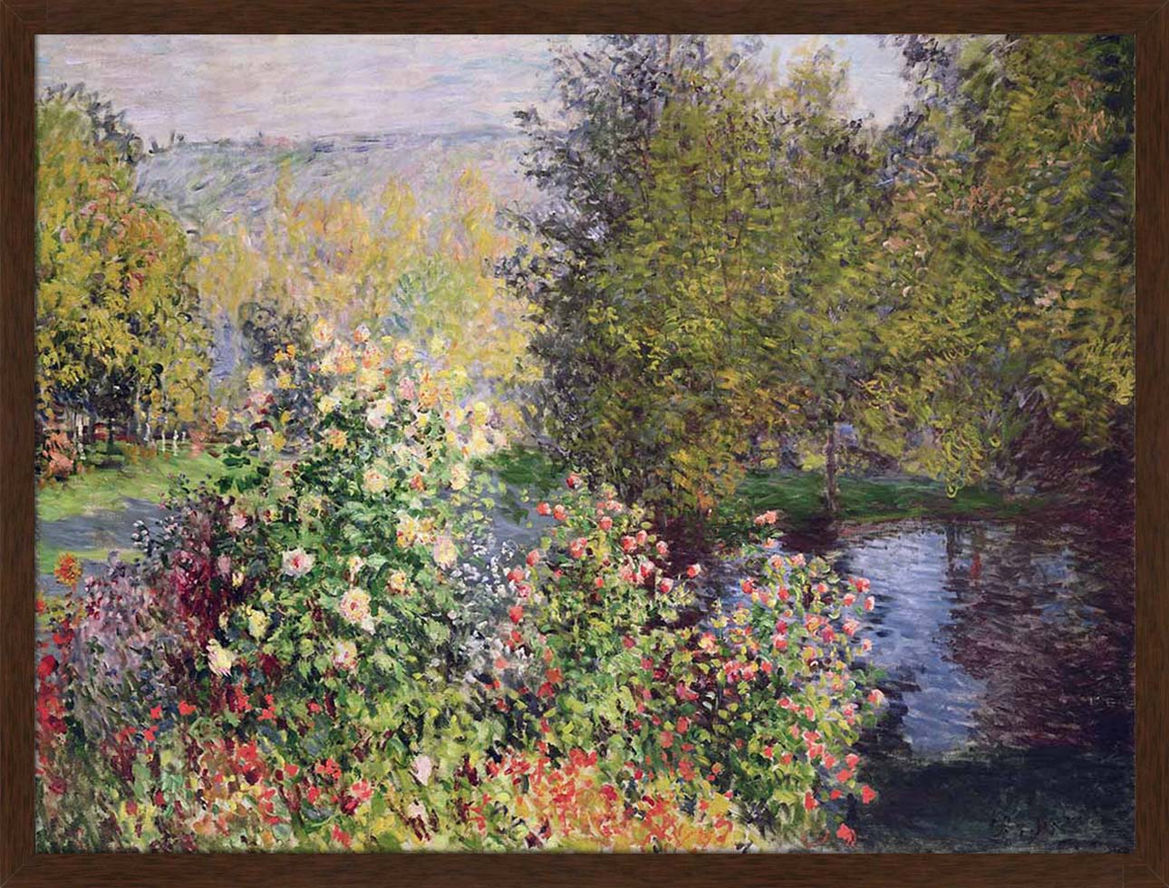 A Corner of the Garden at Montgeron | Paper
