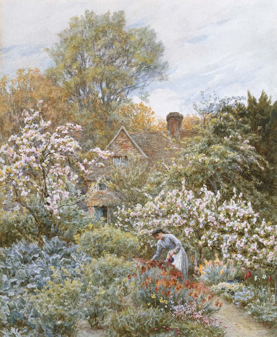A Garden in Spring | Paper