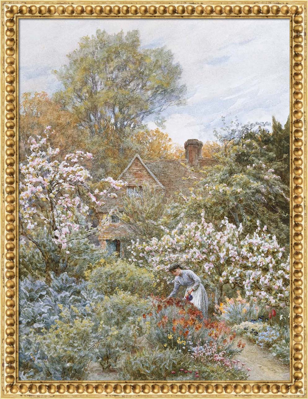A Garden in Spring | Paper