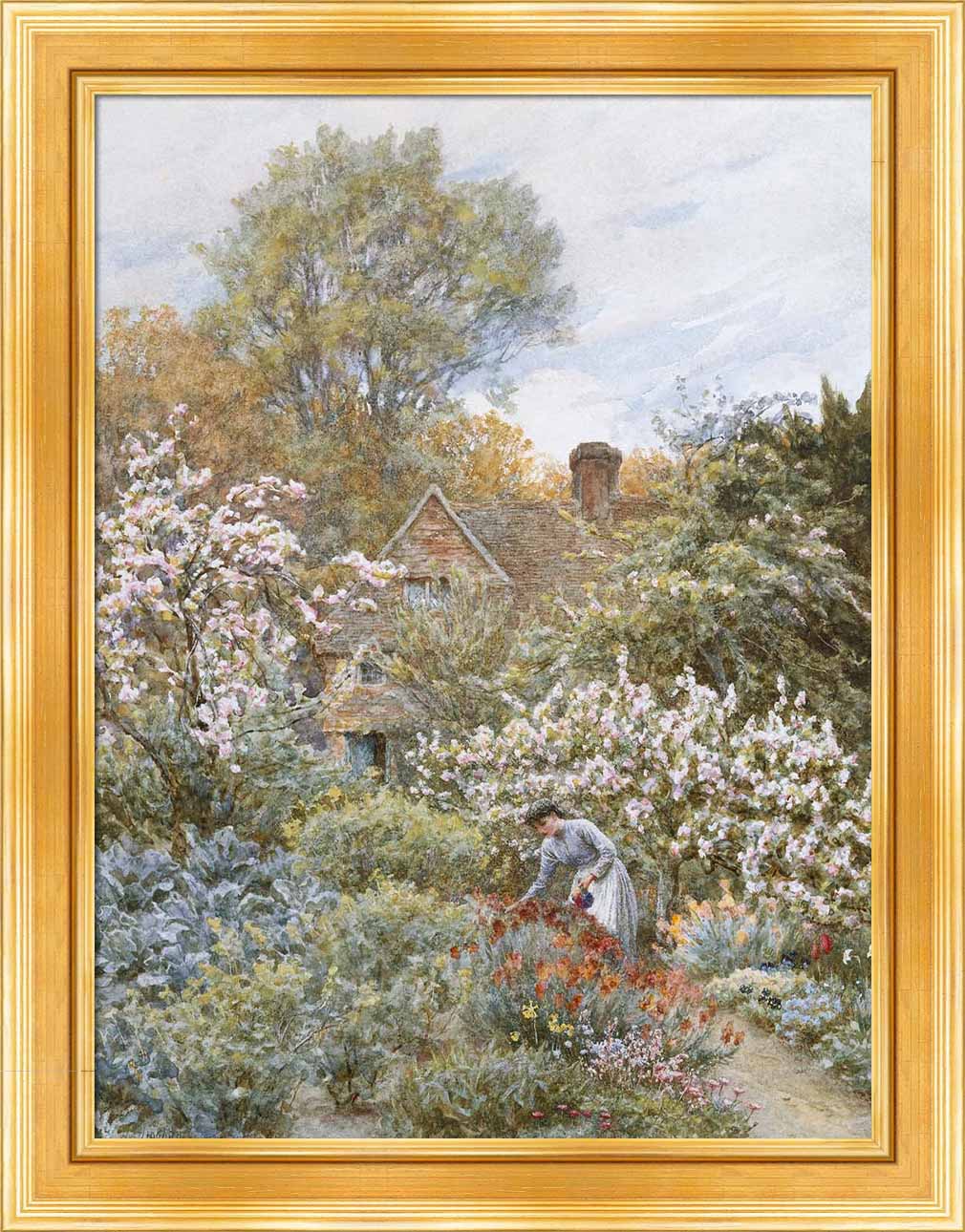 A Garden in Spring | Paper