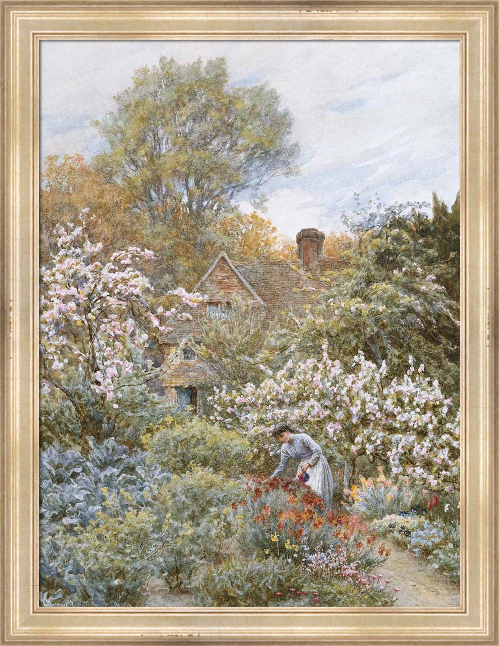 A Garden in Spring | Paper
