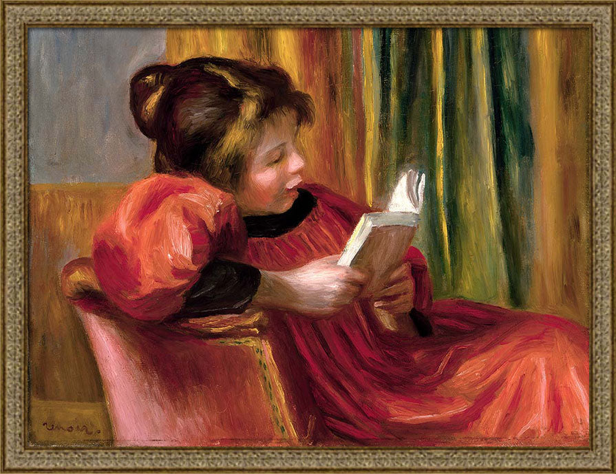 Girl Reading | Paper