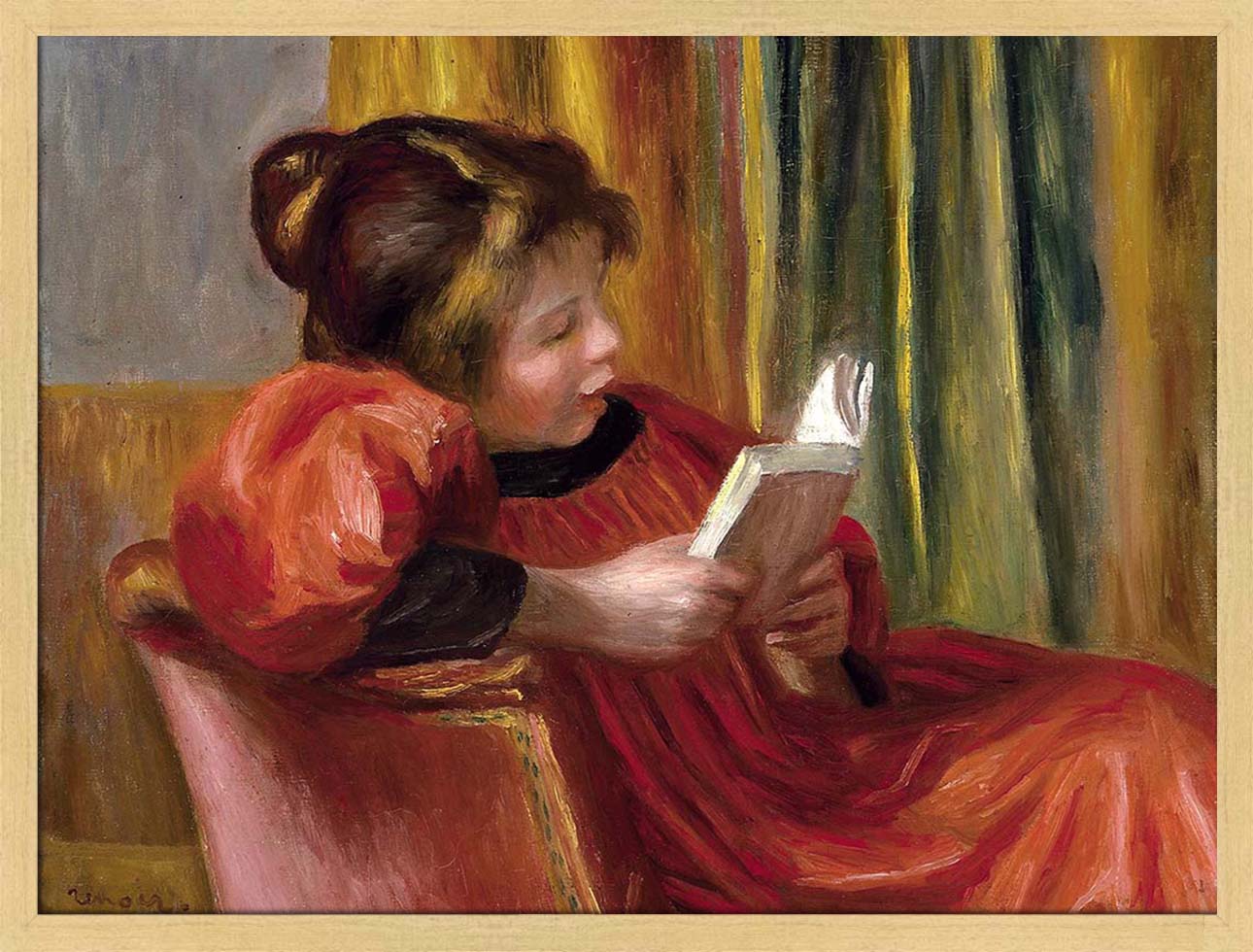 Girl Reading | Paper