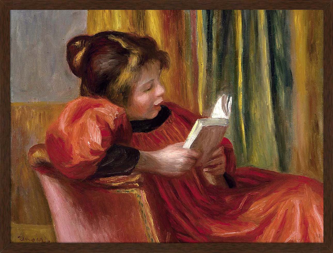 Girl Reading | Paper