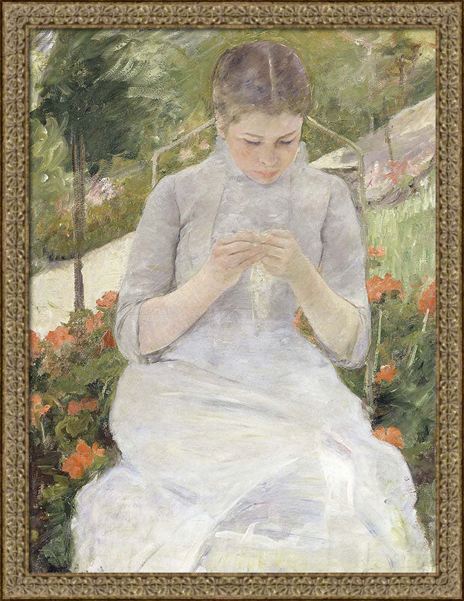 Girl in the Garden | Paper