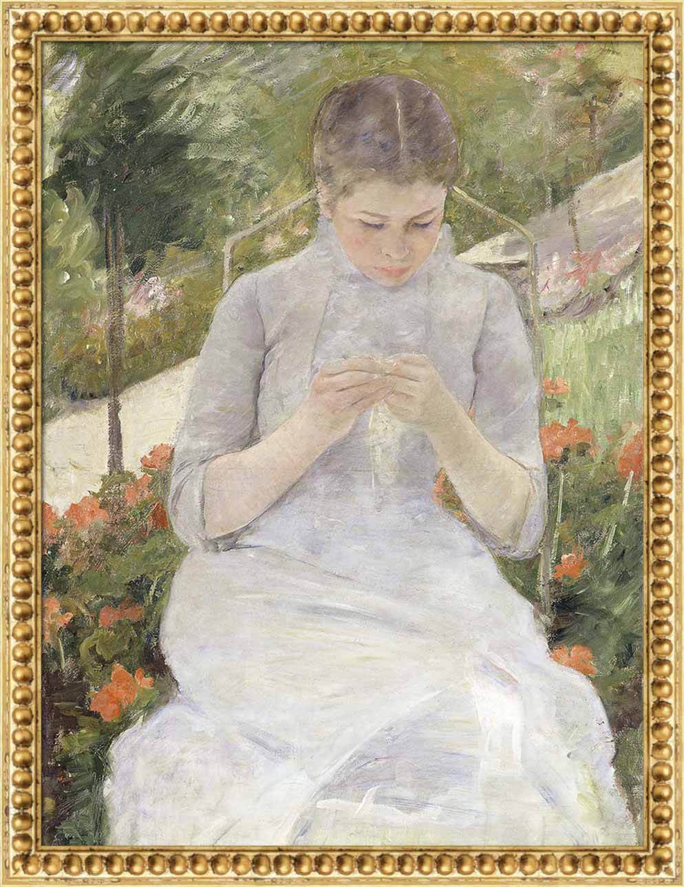 Girl in the Garden | Paper