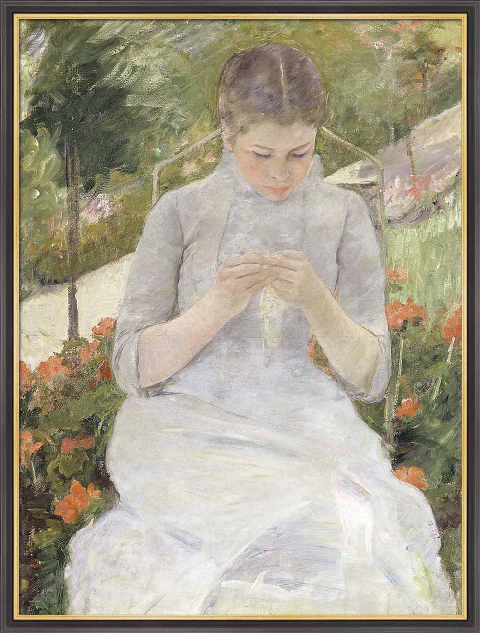 Girl in the Garden | Paper