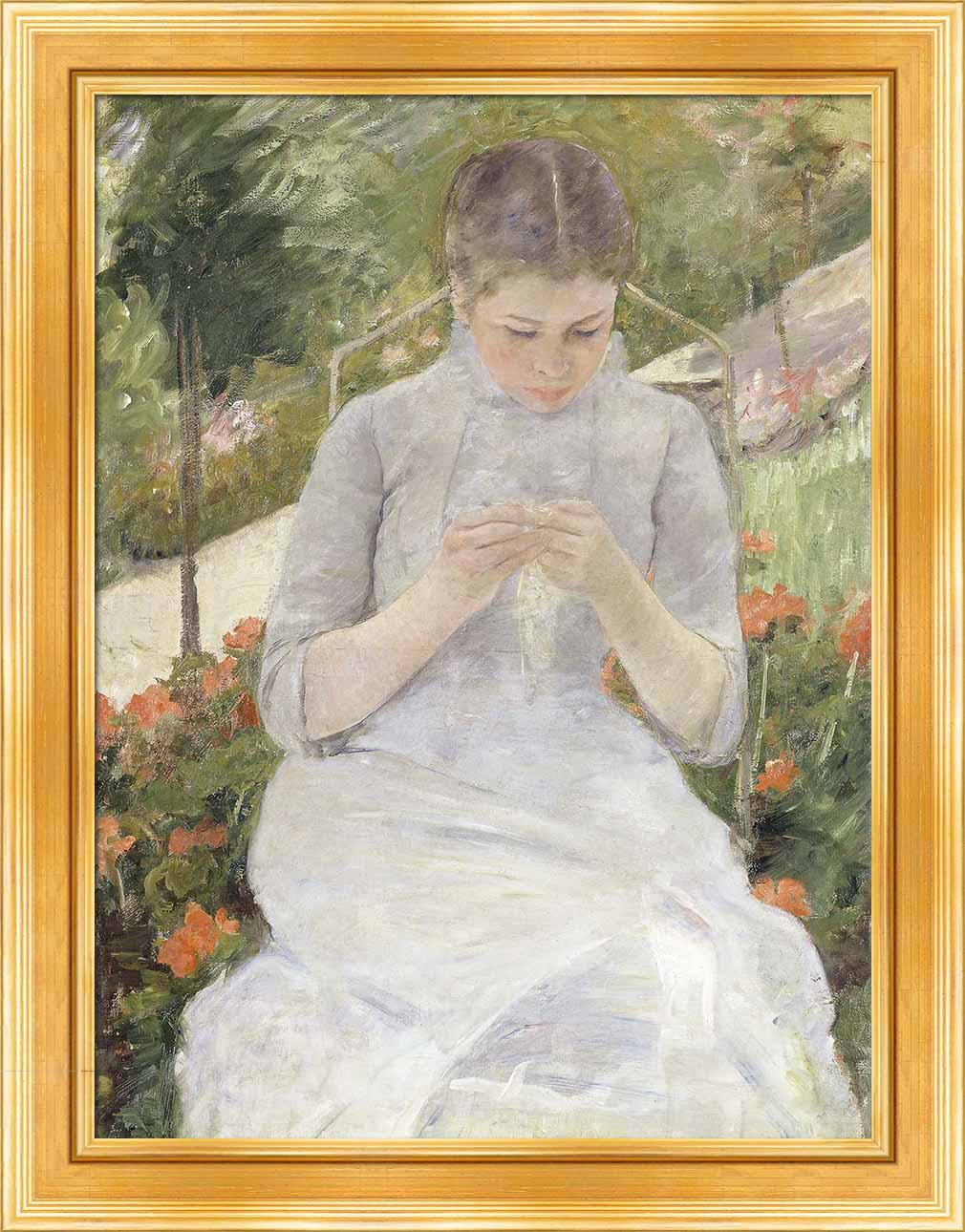 Girl in the Garden | Paper