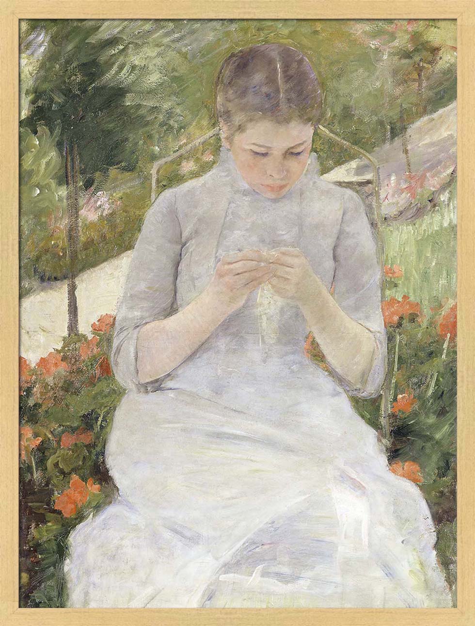 Girl in the Garden | Paper