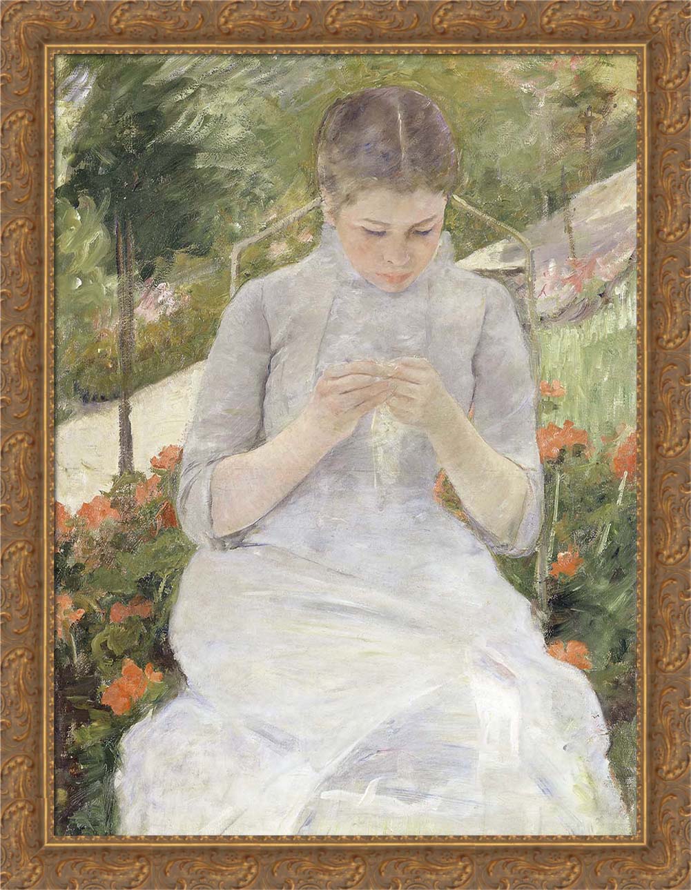 Girl in the Garden | Paper