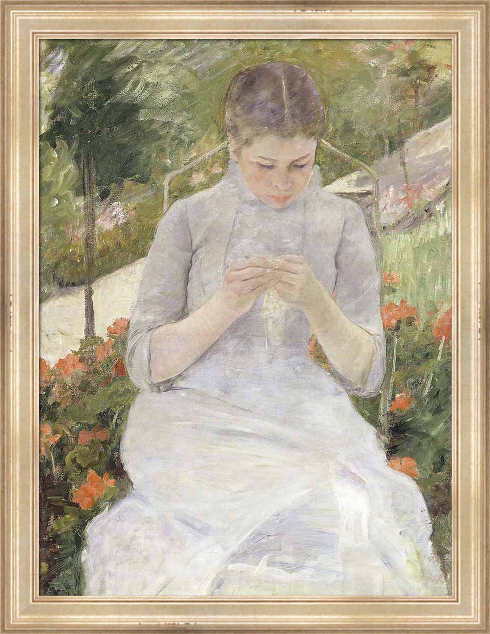 Girl in the Garden | Paper