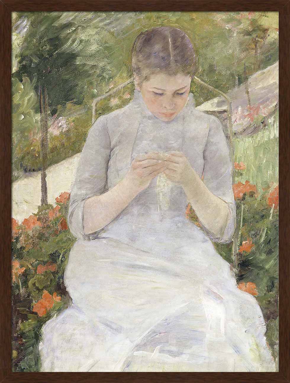 Girl in the Garden | Paper