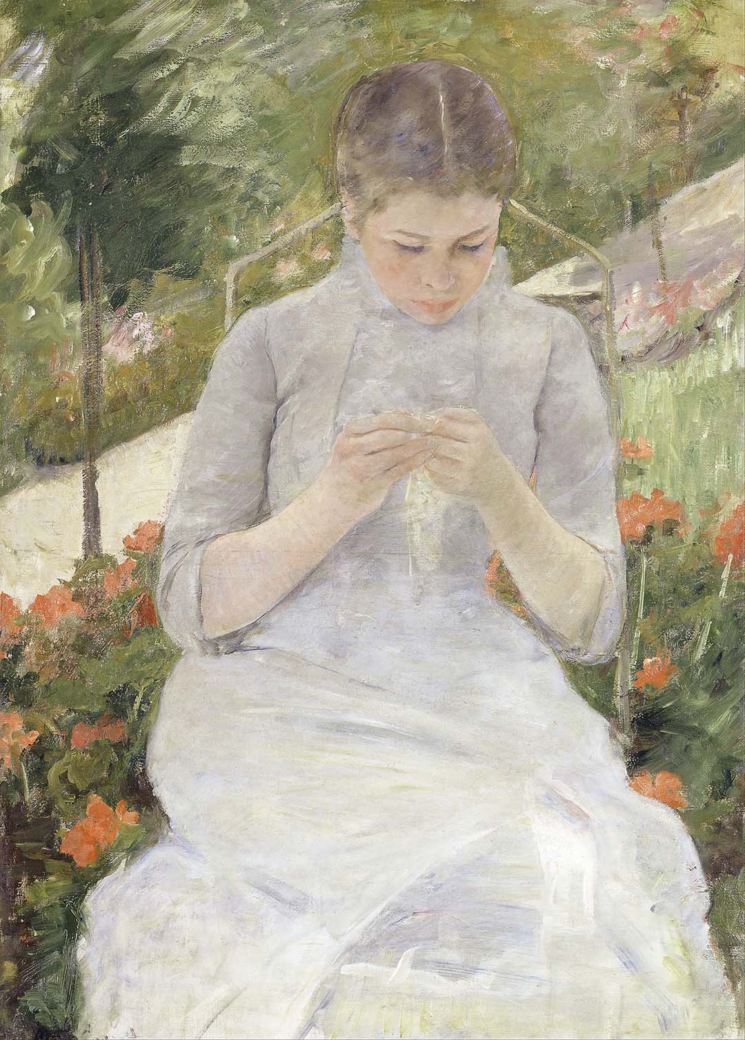 Girl in the Garden | Paper
