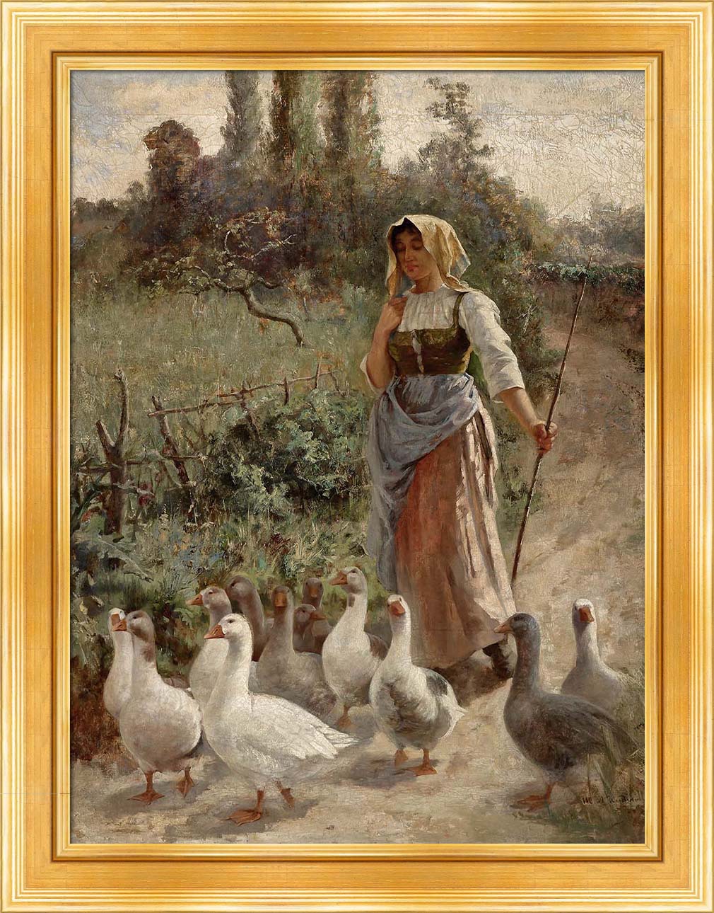 Goose Girl | Paper