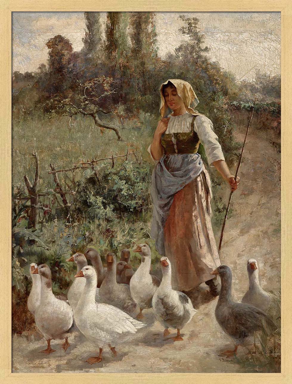 Goose Girl | Paper