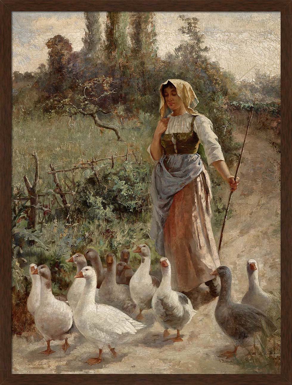 Goose Girl | Paper