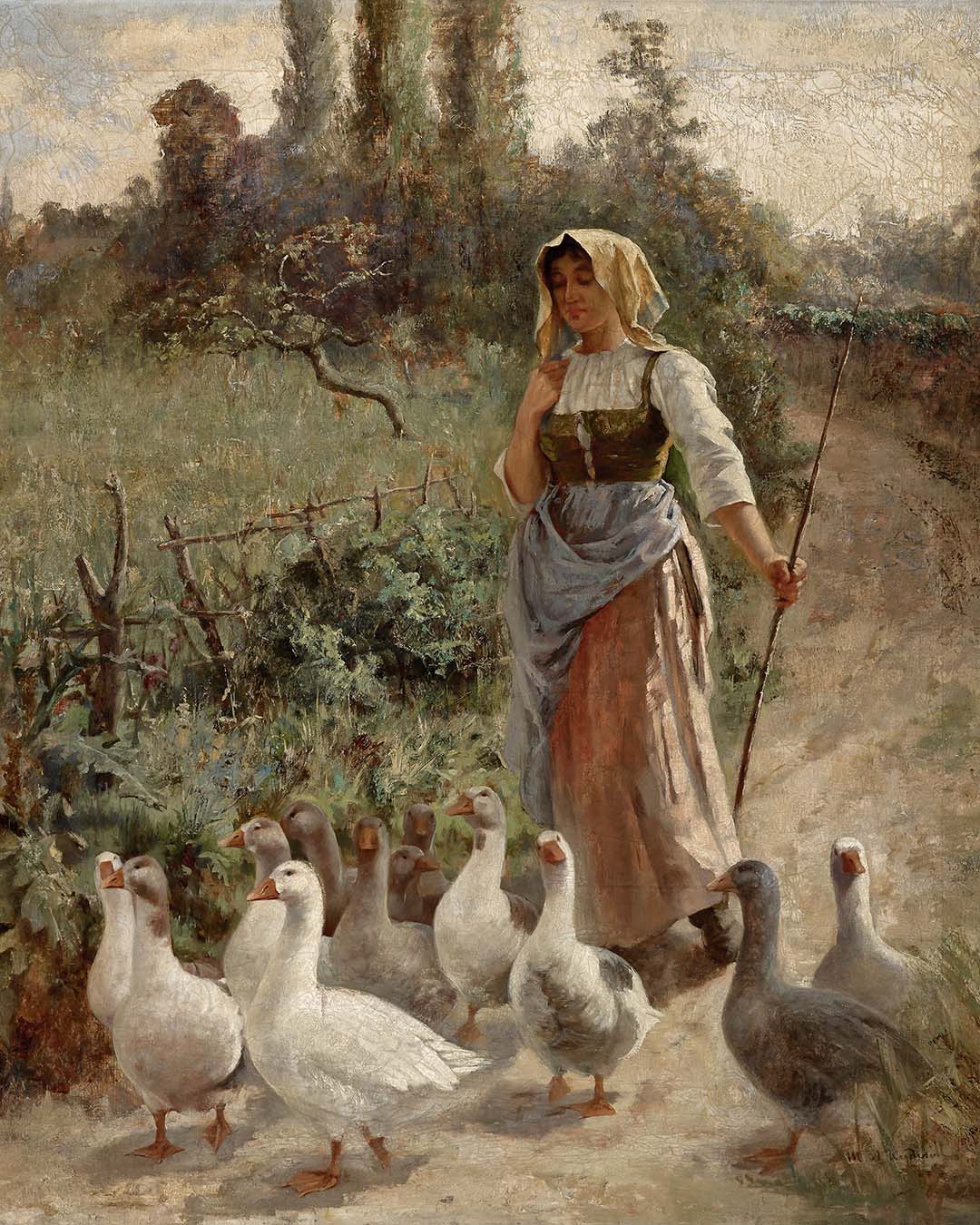 Goose Girl | Paper