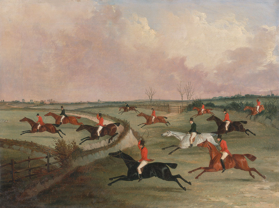 Horses Jumping | Paper