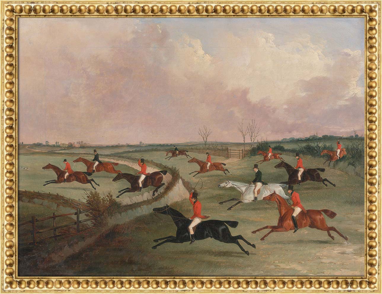 Horses Jumping | Paper