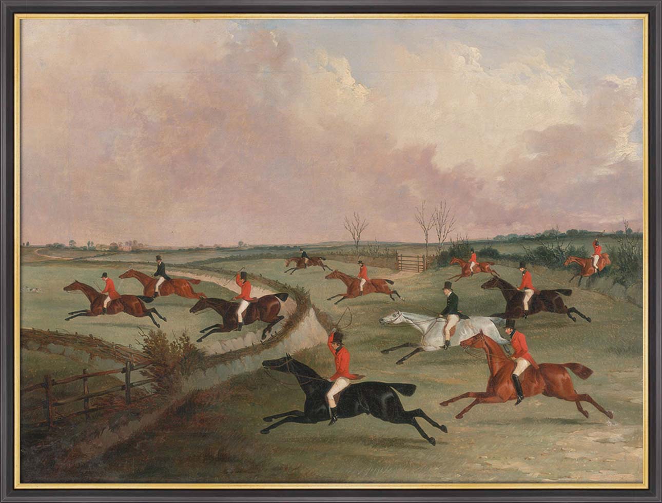 Horses Jumping | Paper
