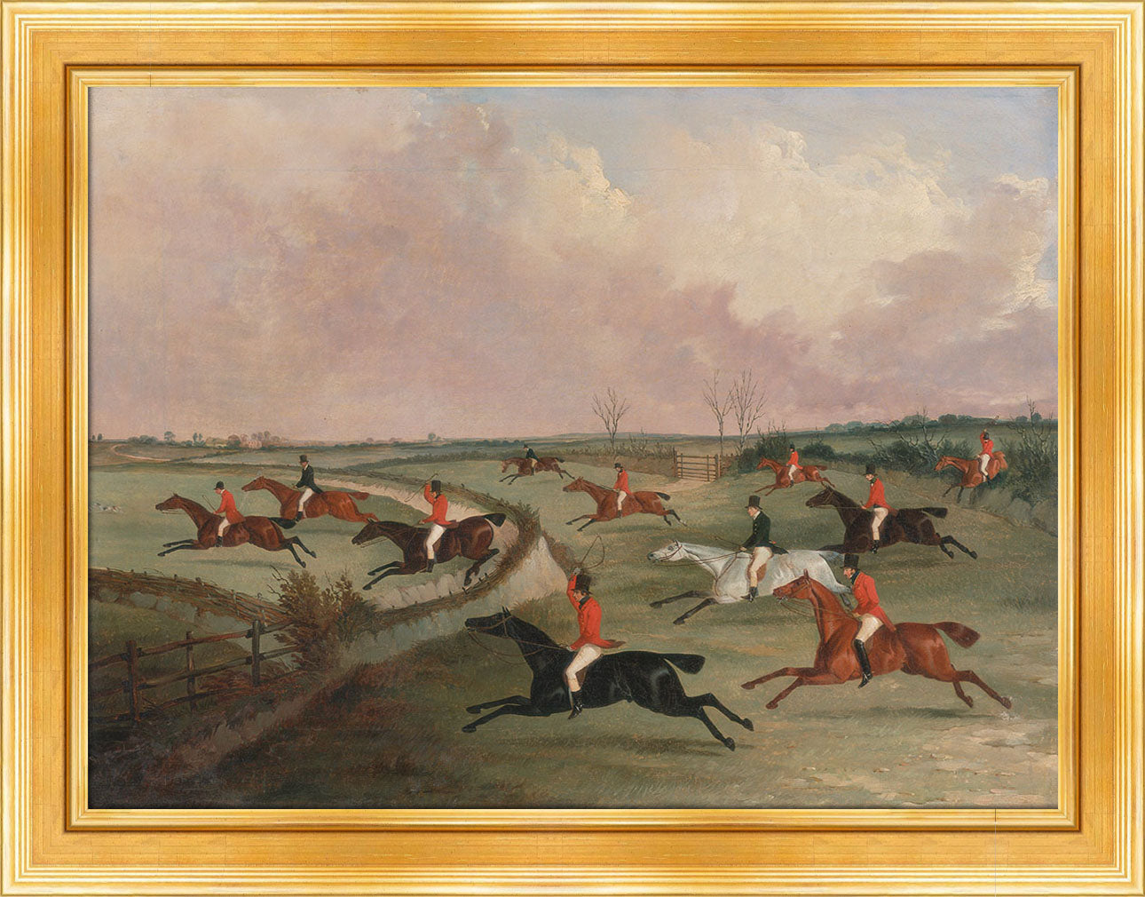 Horses Jumping | Paper