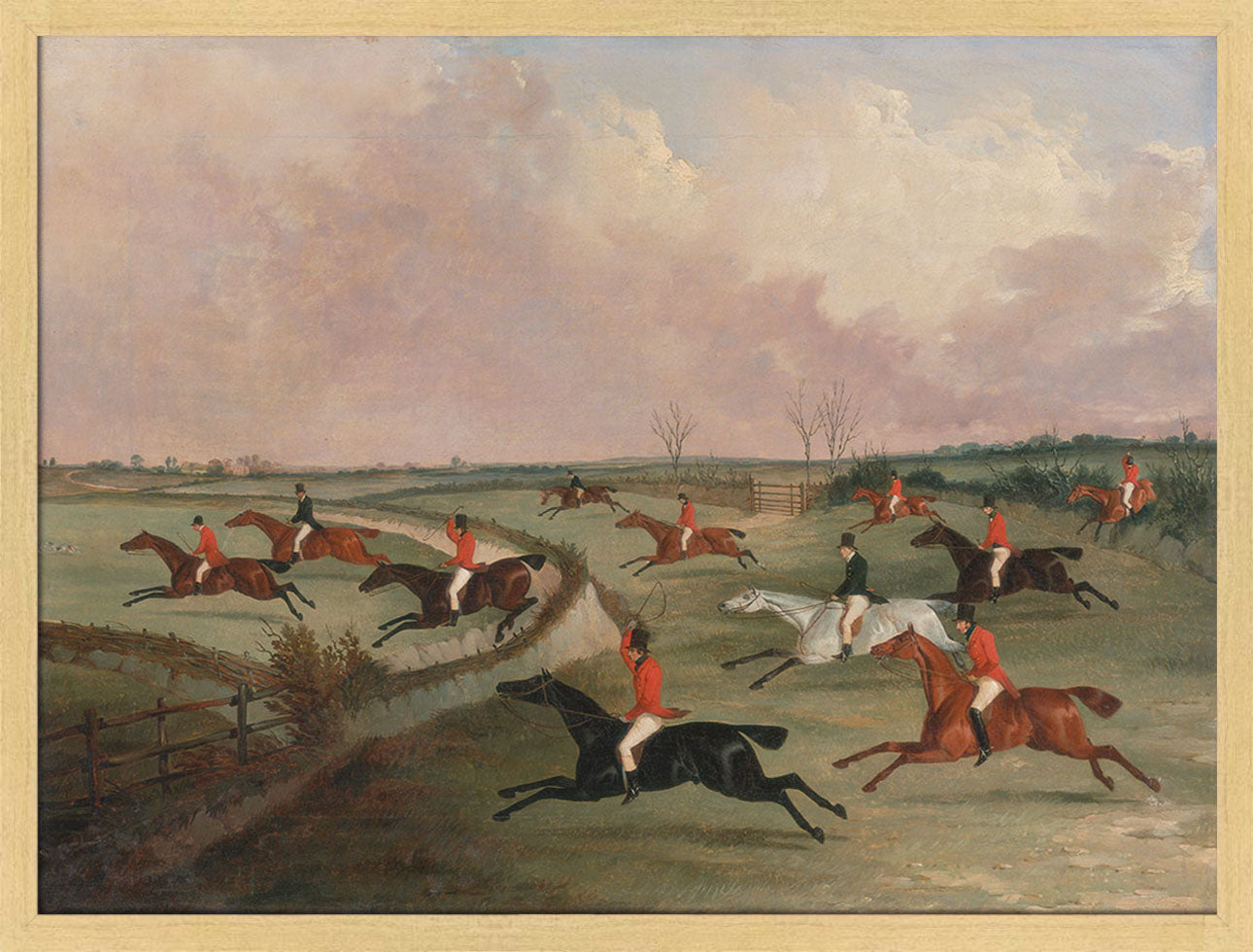 Horses Jumping | Paper