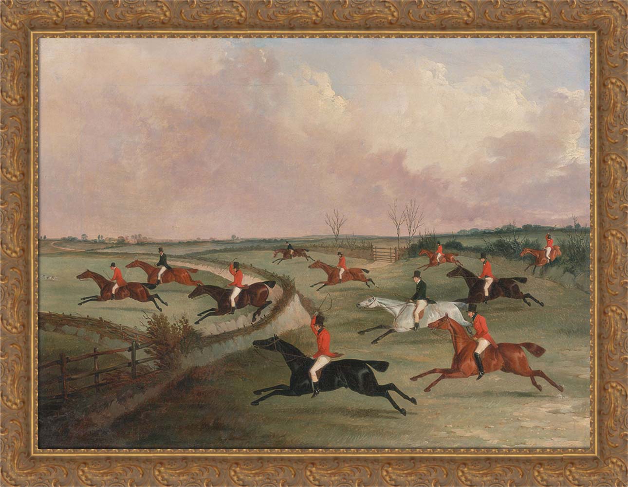 Horses Jumping | Paper