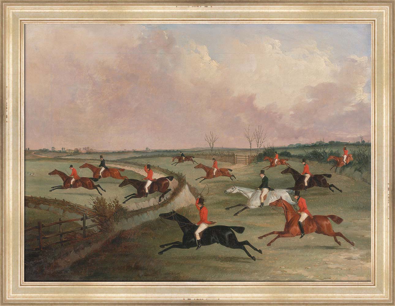 Horses Jumping | Paper
