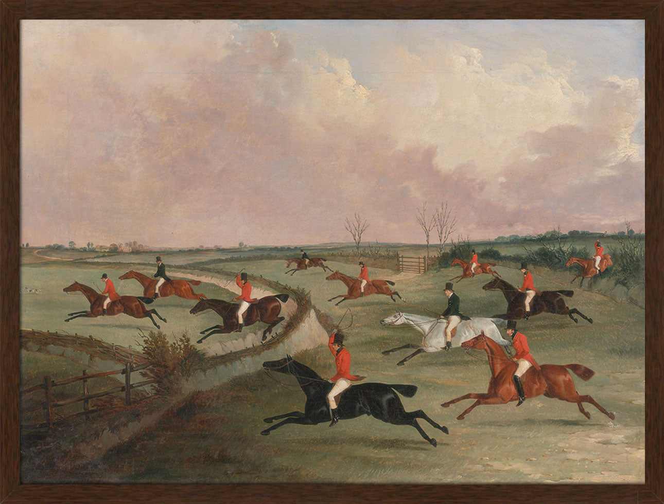 Horses Jumping | Paper