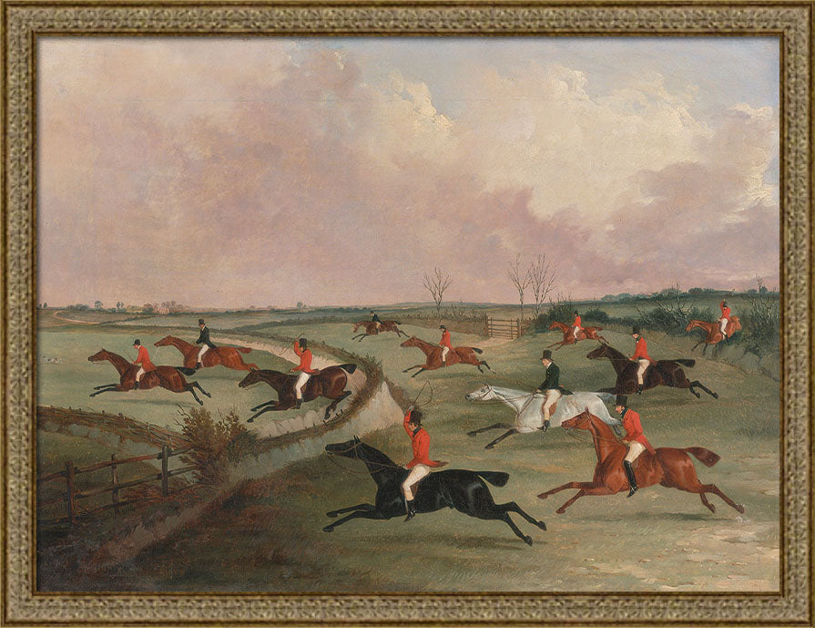 Horses Jumping | Paper