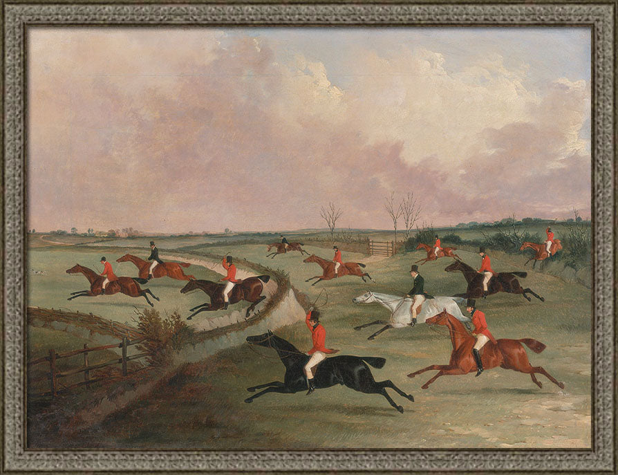 Horses Jumping | Paper